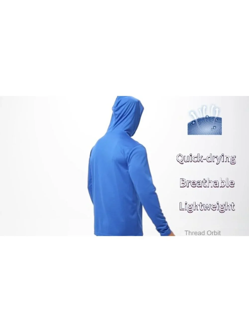 5 Pack Men's Rash Guard Hoodies with Face Mask Sun Protection UPF Lightweight